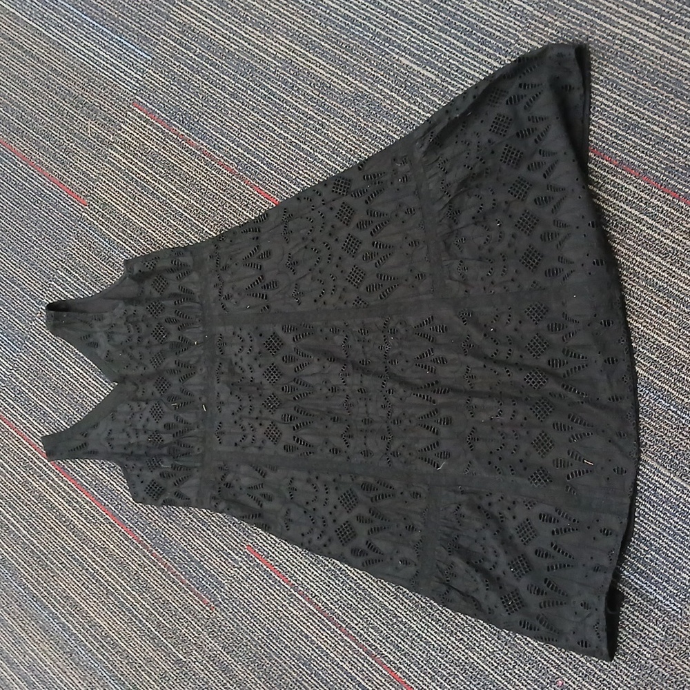 J.JILL Black Midi Dress - Picture 6 of 6